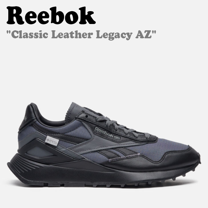 リーボック レザースニーカー メンズ リーボック スニーカー REEBOK メンズ レディース Classic Leather Legacy AZ クラシック レザー レガシー AZ BLACK ブラック GREY グレー GW2795 シューズ