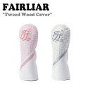 フェアライアー FAIRLIAR レディース Tweed Wood Cover ツイード ウッド カバー ゴルフ ゴルフカバー 韓国 韓国スポーツ 韓国ゴルフ FS2AC13FPK/WH ACC