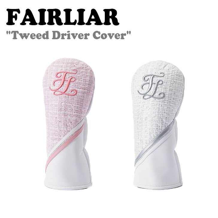 フェアライアー FAIRLIAR レディース Tweed Driver Cover ツイード ドライバー カバー ゴルフ ゴルフカバー 韓国 韓国スポーツ 韓国ゴルフ FS2AC15FPK/FWH ACC