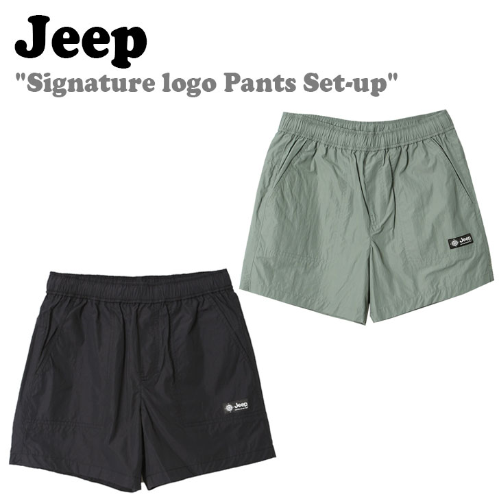 W[v n[tpc Jeep Y Signature logo Pants Set-up VOl`[ S pc ZbgAbv KHAKI J[L BLACK ubN JN9PTU892KH/BK EFA