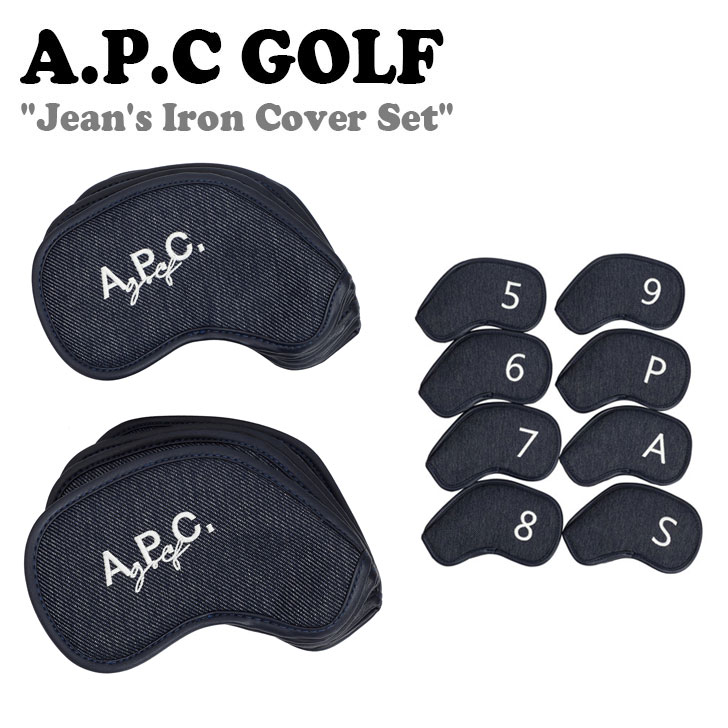 ڡ  󥫥С A.P.C GOLF ǥ Jean's Iron Cover Set   С å  եС ڹ ڹ񥹥ݡ ڹ񥴥 CYZ42E5 ACC