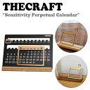 fReBu J_[ THECRAFT CeAG Sensitivity Perpetual Calendar ZVeBreB[ p[y`A J_[ BLACK MERBAU ubNoE DOUGLAS FIR _OXt@[ MERBAU oE 3737307/4218171 ACC