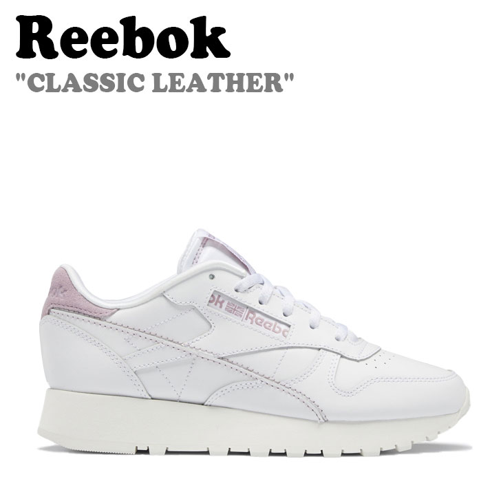 リーボック スニーカー REEBOK レディース CLASSIC LEATHER クラシック レザー WHITE ホワイト LIGHT PINK ライトピンク GZ7213 RESO2FJ3WP1 シューズ