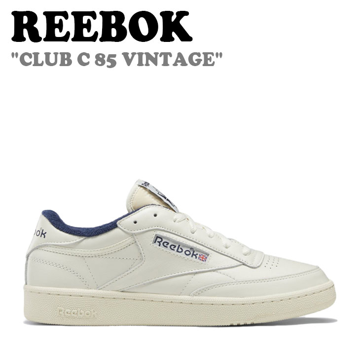 リーボック スニーカー REEBOK メンズ レディース CLUB C 85 VINTAGE クラブシー 85 ヴィンテージ NAVY ネイビー GX3683 RXSOXXCVUB2 FLRBDA1U02 シューズ