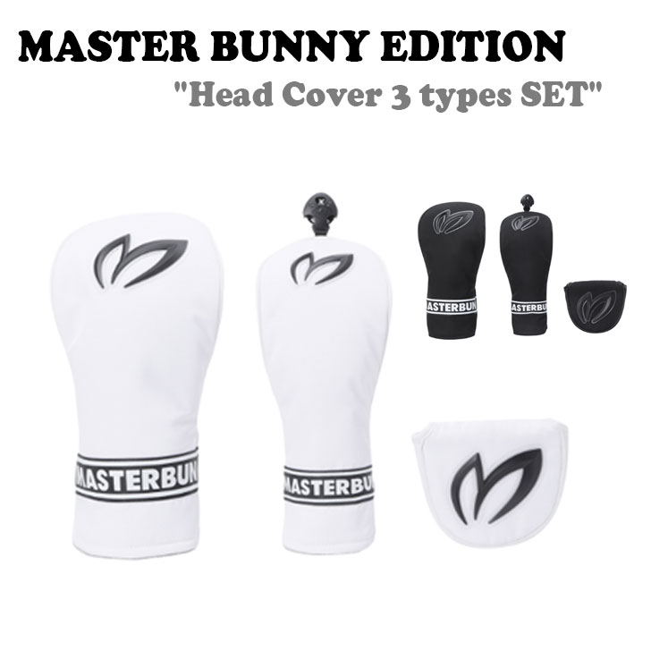 ޥХˡǥ եС MASTER BUNNY EDITION Head Cover 3 types SET إåɥС 3ץå WHITE ۥ磻 BLACK ֥å 431C1CV621WH/BK  ACC