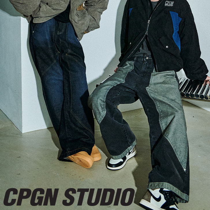 コンパーニョ パンツ CPGN STUDIO_COMPAGNO 正規販売店 メンズ レディース LAYER WIDE DENIM PANTS レイヤー ワイド デニムパンツ 4色 C22FY01/2/3 C22FB49 ウェア DEAL