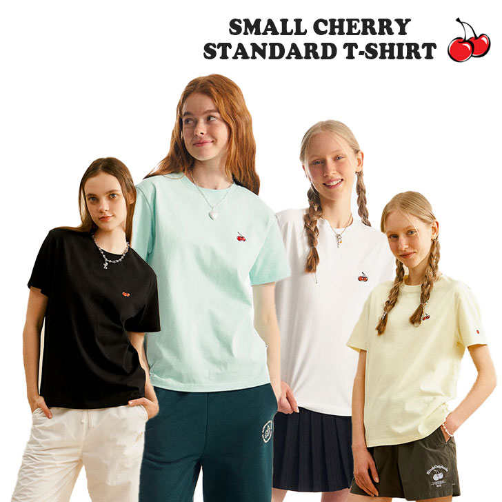 KIRSH 正規販売店 SMALL CHERRY STANDARD T-SHIRT 全4色 KKRMCTS503MBKA/MIA/LEM/WHA 半袖 ウェア