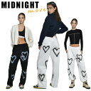 ~bhiCg[u K̔X pc MIDNIGHT MOVE 2 HEART PANTS 2n[gpc BLACK ubN IVORY AC{[ fw04/fw05 EFA DEAL