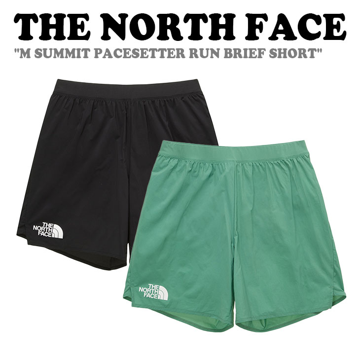 m[XtFCX n[tpc THE NORTH FACE Y M SUMMIT PACESETTER RUN BRIEF SHORT T~bg y[XZb^[  u[t V[g REAL BLACK A ubN GREEN O[ NS6NP40A/B EFA