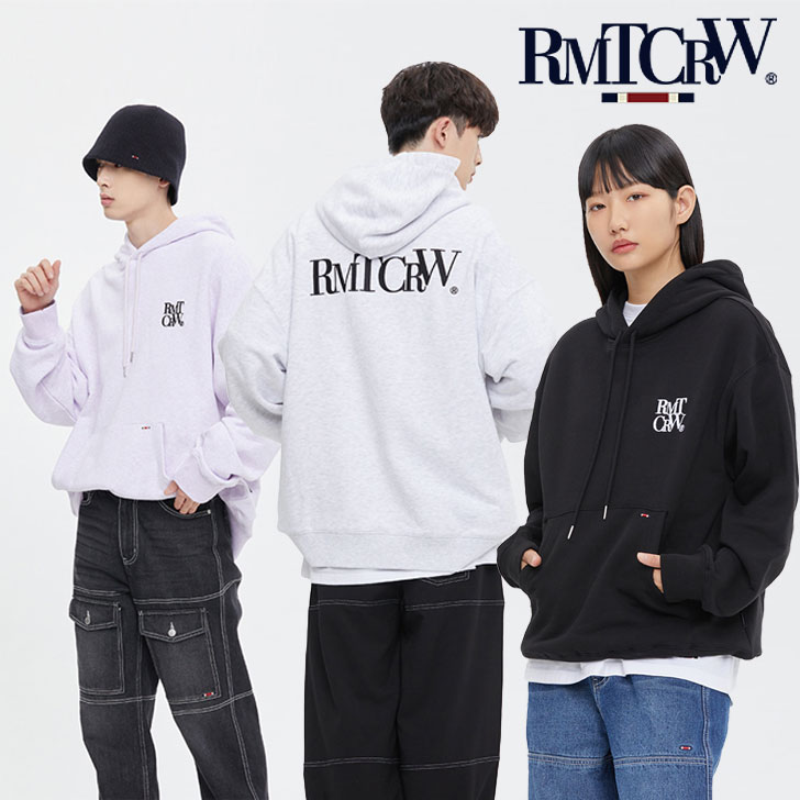 リー トップス レディース ロマンティッククラウン パーカー ROMANTIC CROWN メンズ レディース RECENT LOGO HOODIE リーセント ロゴ フーディー LIGHT GRAY ライトグレー MELANGE LIGHT PURPLE メランジライトパープル GREEN グリーン CHARCOAL チャコール BLACK ブラック 2RCFWTHDU006 ウェア DEAL