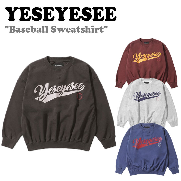  ȥ졼ʡ YESEYESEE BASEBALL SWEATSHIRT ١ܡ åȥ 4 YES1063/YES1064/YES1065 