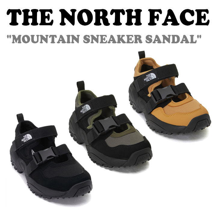 ザ・ノース・フェイス サンダル レディース ノースフェイス サンダル THE NORTH FACE メンズ レディース MOUNTAIN SNEAKER SANDAL マウンテン スニーカーサンダル BLACK ブラック KHAKI カーキ MUSTARD マスタード NS98P12J/K/L シューズ