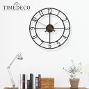 タイムデコ 掛け時計 TIMEDECO 正規販売店 BIG INTERIOR DESIGN WALL CLOCK ビッグ インテリア デザイン ウォール クロック 55cm 大型 Black ブラック おしゃれ インテリア雑貨 韓国雑貨 4464074 ACC