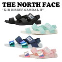 ノースフェイス サンダル THE NORTH FACE 男の子 女の子 KID BISBEE SANDAL II キッズ ビスビーサンダル BLACK ブラック MINT ミント NAVY ネイビー PINK ピンク NS96P05A/B/C/D シューズ 【中古】未使用品