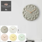 ウッドスタジオアルプ 掛け時計 正規販売店 WOOD STUDIO ALP CONCRETE CARVE CLOCK コンクリート カーブ クロック 韓国インテリア 韓国ブランド 全5色 ACC