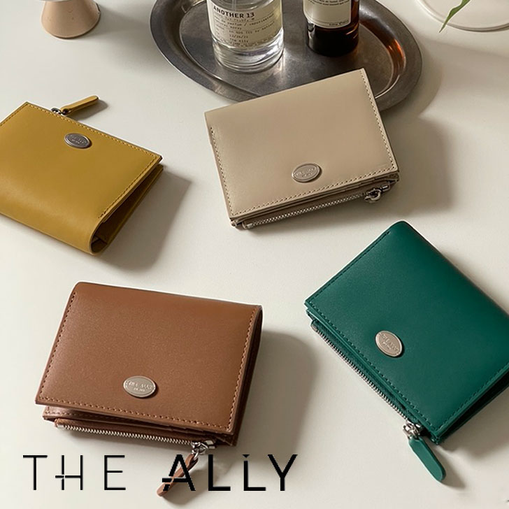 A[ z THE ALLY K̔X SALLY WALLET T[ EHbg MUSTARD }X^[h GREEN O[ CAMEL L IVORY AC{[ ACC