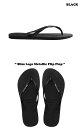 ハワイアナス サンダル HAVAIANAS メンズ レディース Slim Logo Metallic Flip Flop スリム ロゴ メタリック フリップ フロップ BLACK ブラック PINK ピンク TRANQUILITY BLUE トランクイリティ ブルー 4119875/2976/9898/1808 シューズ 2