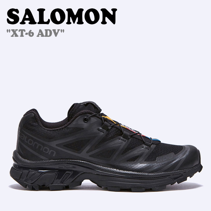 楽天moremoa shopサロモン スニーカー SALOMON メンズ レディース XT-6 ADV BLACK ブラック PHANTOM パンタム L41086600 シューズ