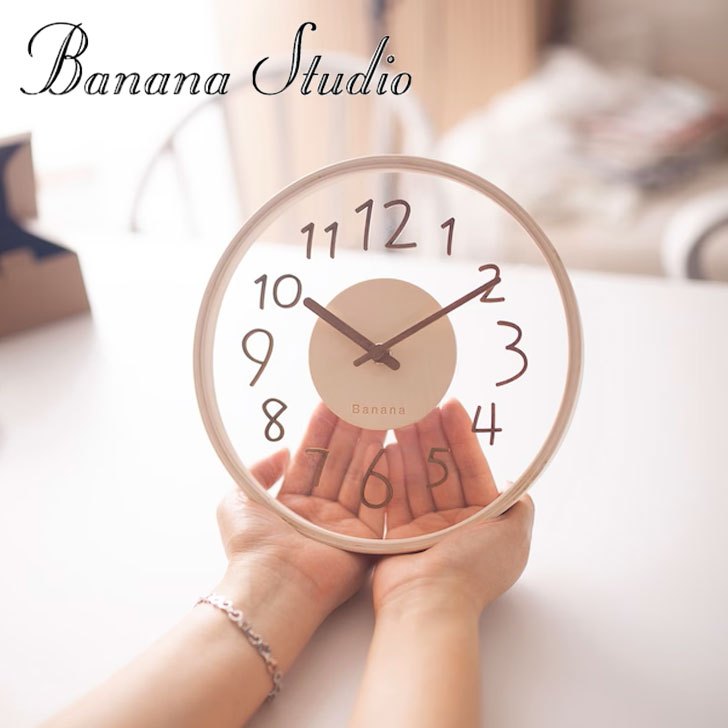 バナナ工房 壁掛け時計 banana 正規販売店 Petit 220 Original Glass Tree Interior Noiseless Wall Clock プチ オリジナル グラス ツリー インテリア ノイズレス ウォール クロック 全4種類 壁時計 掛時計 韓国雑貨 おしゃれ 8883511561 ACC