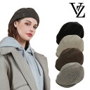 バザール ハンチング VARZAR 正規販売店 Stud Logo Retro Wool Beret スタッド ロゴ レトロ ウール ベレー帽 BLACK ブラック BEIGE ベージュ GRAY グレー BROWN ブラウン varzar815/6/7/8 ACC