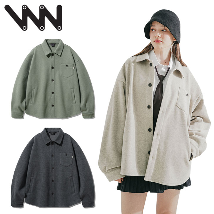 ダブリューブイ プロジェクト 長袖シャツ WV PROJECT 正規販売店 メンズ レディース Molten Outer Shirts モルテン アウター シャツ OATMEAL オートミール LIGHT KHAKI ライト カーキ CHARCOAL…