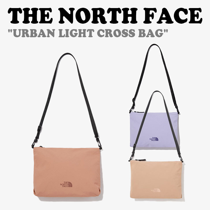 ノースフェイス クロスバック THE NORTH FACE メンズ レディース URBAN LIGHT CROSS BAG アーバン ライトクロスバッグ LILAC ライラック GRAYISH PINK グレイッシュ ピンク PALE PINK ペイルピンク NN2PP43D/E/F バッグ