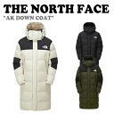 ノースフェイス ダウン THE NORTH FACE ダウン メンズ レディース AK DOWN COAT ak ダウンコート BLACK ブラック KHAKI...