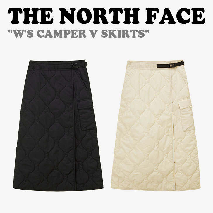 ザ・ノース・フェイス ブランケット ノースフェイス ボトムス THE NORTH FACE レディース W'S CAMPER V SKIRTS ウィメンズ キャンパー スカート BLACK ブラック SAND SHELL サンド シェル NK6NP80A/B ウェア