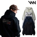 WVプロジェクト パーカ WV PROJECT 正規販売店 Grate Hoodie グレート フーディー GRAY グレー NAVY ネイビー OATMEAL オートミール BLACK ブラック 裏起毛 JIHD7648 ウェア