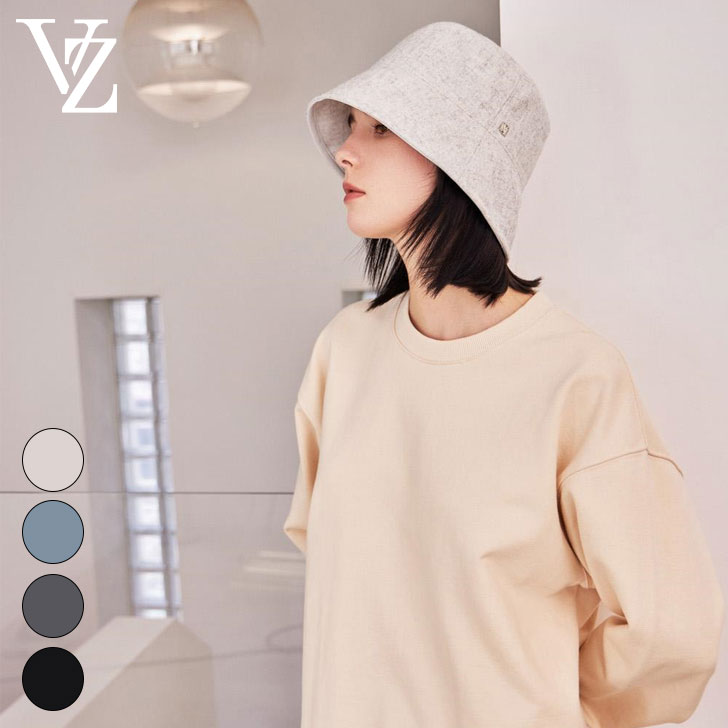 Х Хåȥϥå VARZAR Ź VA Square Drop Overfit Bucket Hat  ɥå Сեå Хå ϥå IVORY ܥ꡼ ASH BLUE å֥롼 CHARCOAL 㥳 BLACK ֥å varzar1134/5/6/7 ACC