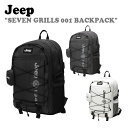 W[v obNpbN Jeep Y fB[X SEVEN GRILLS 001 BACKPACK GREY O[ IVORY AC{[ BLACK ubN JO0GAU001GR/IV/BK obO