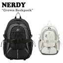 ノルディ バッグパック NERDY メンズ レディース Crown Backpack クラウンバックパック IVORY アイボリー BLACK ブラック ノルディー バッグ