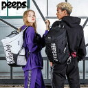 ピープス リュック PEEPS 正規販売店 メンズ レディース TITAN BACKPACK ティタン バックパック BLACK ブラック WHITE ホワイト VIOLET バイオレット P00000ZS/P00000ZR/P00000ZQ バッグ