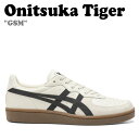 オニツカタイガー スニーカー Onitsuka Tiger メンズ レディース GSM ジーエスエム CREAM BLACK クリーム ブラック 1183A353-127 シューズ