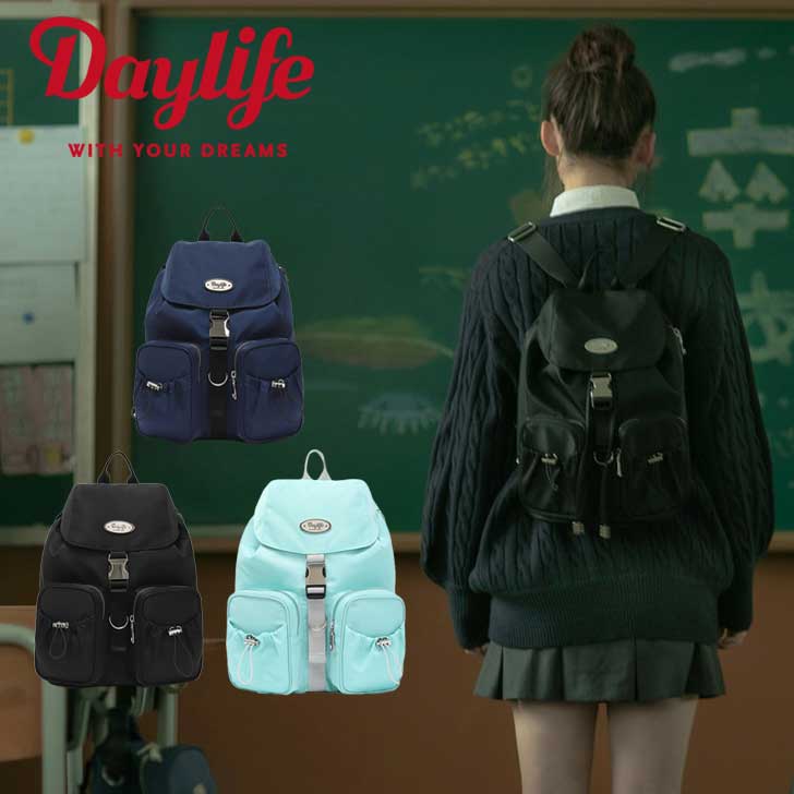 デイライフ リュックサック Daylife 正規販売店 Arch Plot Backpack アーク プロット バックパック BLACK ブラック NAVY ネイビー MINT ミント Daylife09 バッグ