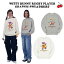 キルシー トレーナー KIRSH 正規販売店 WITTY BUNNY RUGBY PLAYER GRAPHIC SWEATSHIRT ウィッティー バ..