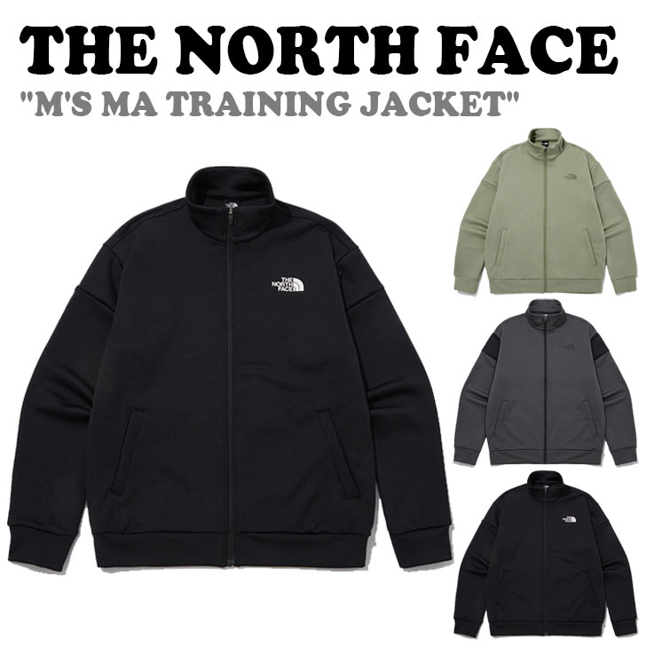 ノースフェイス ジップアップ THE NORTH FACE メンズ M'S MA TRAINING JACKET トレーニング ジャケット BLACK ブラック CHARCOAL GREY チャコールグレー SLATE KHAKI スレートカーキ NJ5JP12A/B/C ウェア