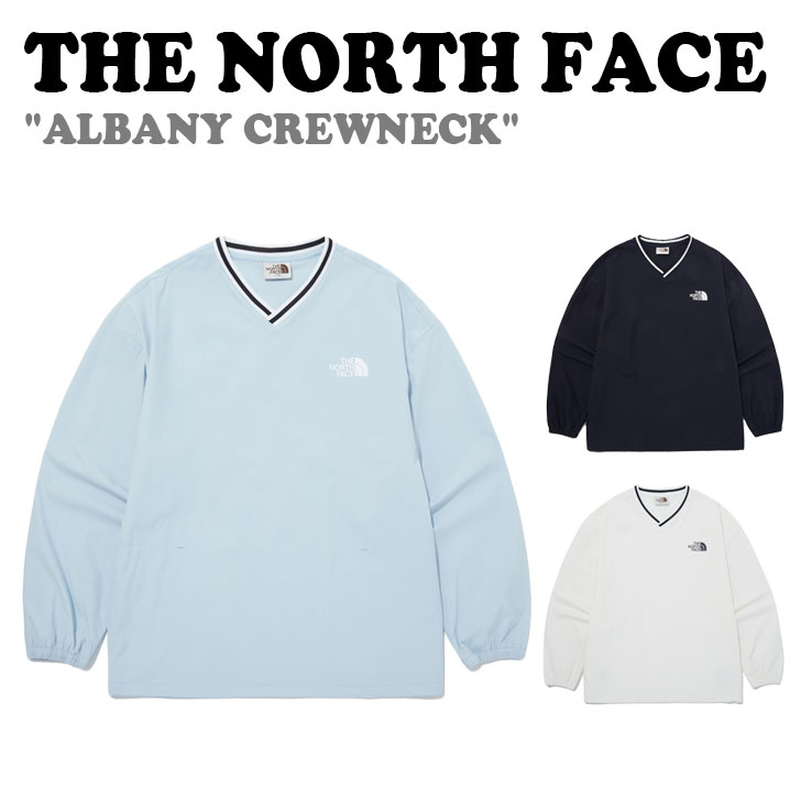 ノースフェイス トレーナー THE NORTH FACE メンズ レディース ICE RUN V CREWNECK アイス ラン v クルーネック NAVY ネイビー IVORY アイボリー LIGHT BLUE ライトブルー NM5MQ04J/K/L ウェア