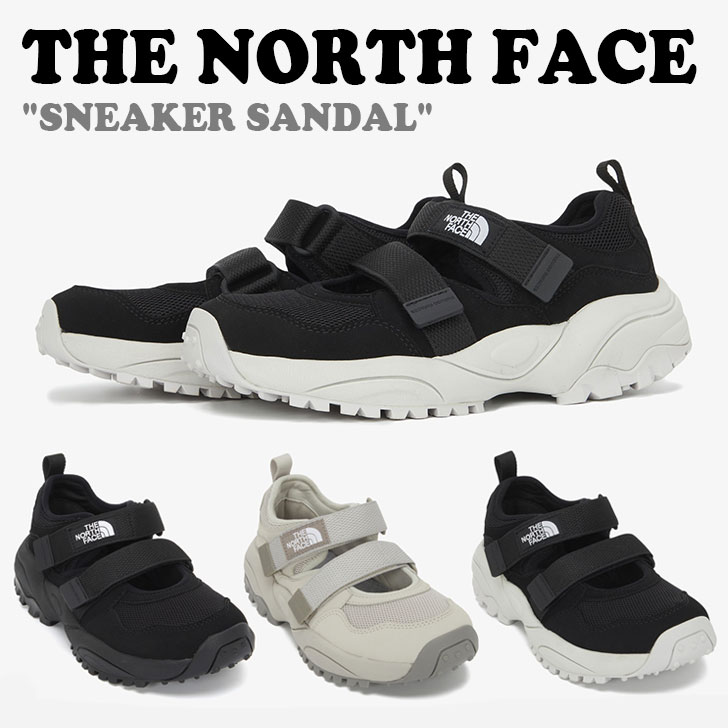 ノースフェイス サンダル THE NORTH FACE メンズ レディース SNEAKER SANDAL スニーカーサンダル BLACK ブラック BEIGE ベージュ REAL BLACK リアルブラック NS98Q13J/K/L シューズ