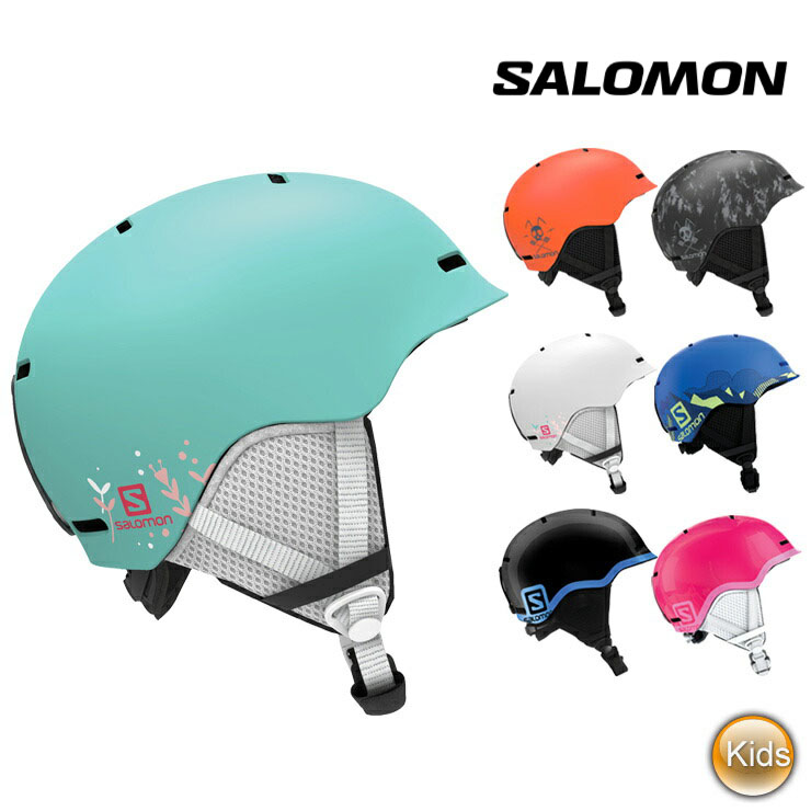 19-20 2020 SALOMON サロモン キッズ ヘルメット GROM スノーボード スキー ジュニア　軽量 【モアスノー】