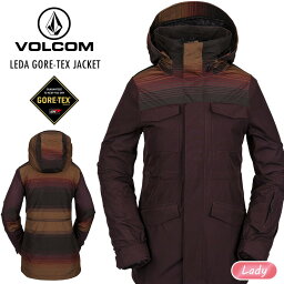 【10日まで使える最大2500円引きクーポン】ボルコム ウェア VOLCOM 20-21 LEDA GORE-TEX JACKET レダ ゴアテックスジャケット スノーボード スノーウェア スノボ 【モアスノー】