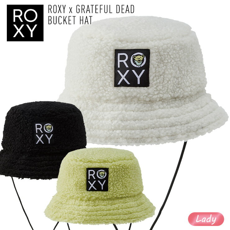 Ki 22-23 LV[ ROXY x GRATEFUL DEAD BUCKET HAT OCgtfbhobNnbg h Xq h Xm[{[h