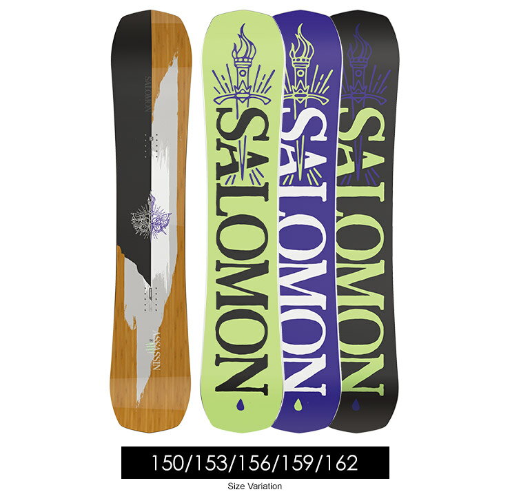SALOMON サロモン ASSASSIN アサシン 22-23 2023 スノーボード 板 メンズ