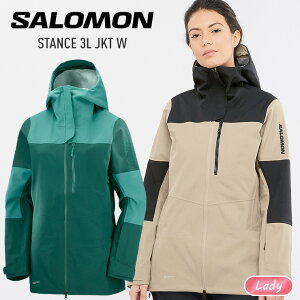 【30日だけ使える最大2500円引きクーポン】22-23 SALOMON サロモン STANCE 3L JKT W レディース スノージャケット スノーボードウェア スキーウェア 【モアスノー】