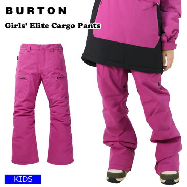 22-23 BURTON バートン Girls' Elite Cargo Pants キッズ スノーボード パンツ 【モアスノー】