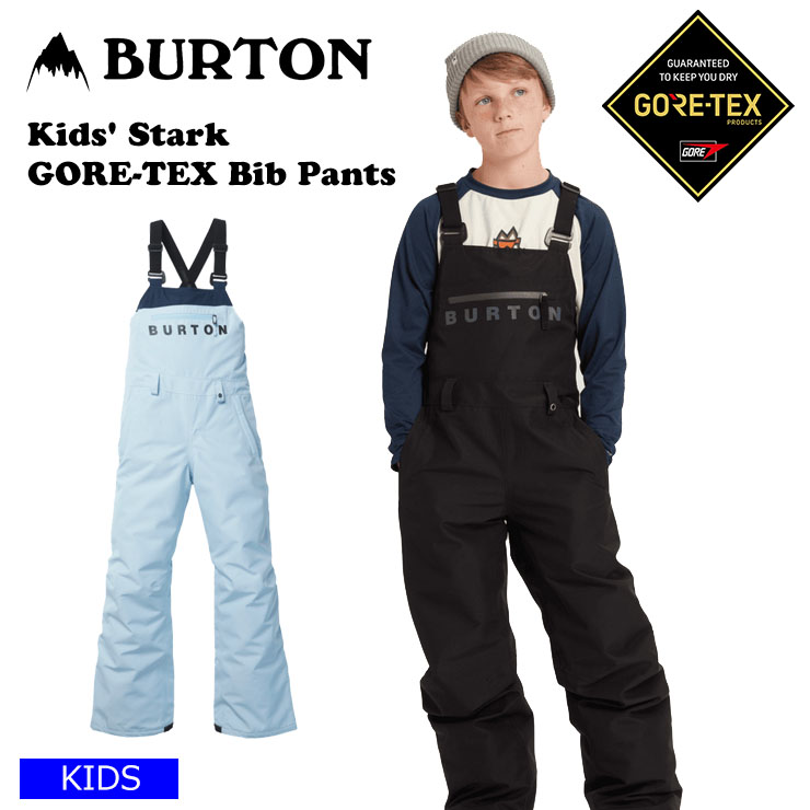 22-23 BURTON バートンKids' Stark GORE-TEX Bib Pants キッズ スノーボード パンツ 【モアスノー】