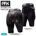 ARK エーアールケー AR12308 LS HIP PROTECTOR SHORT ヒップ プロテクター ショート 下半身 スノーボード スキー 【楽天モアス...