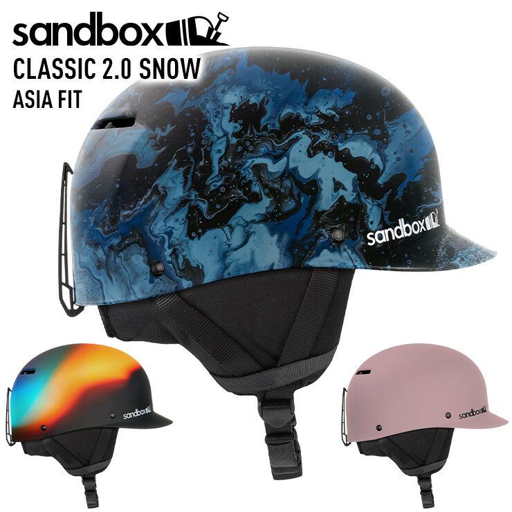 2024 SANDBOX サンドボックス CLASSIC 2.0 SNOW ASIA FIT スノーボード ヘルメット スノボー スキー 【モアスノー】