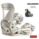 【20日まで使える最大2500円オフクーポン】SALOMON サロモン MIRAGE ミラージュ 23-24 2024 スノーボード ビンディング バインディン...