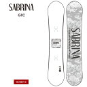 【30日まで使える最大2500円引きクーポン】SABRINA サブリナ GTC ジーティーシー 139/142/144 23-24 2024 スノーボード 板 レディース ウーメンズ